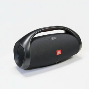 JBL Boombox 2 Schwarz, Tragbarer Bluetooth-Lautsprecher mit Ladegerät, leichte Kratzer vorhanden. | Zustand: Gut | Farbe: schwarz