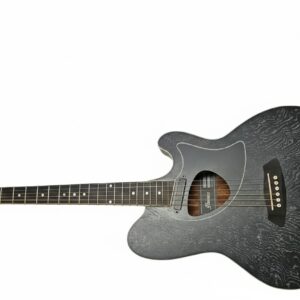 Ibanez TCM50-GBO, Talman E-Akustikgitarre, Galaxy Black Open Pore, Double Cutaway, mit Tonabnehmer | Zustand: Sehr Gut