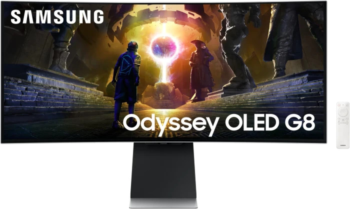 Samsung Odyssey OLED G8 34 Zoll, 34 Zoll Curved OLED Gaming Monitor, 175Hz, 0.03ms. – Bild 2