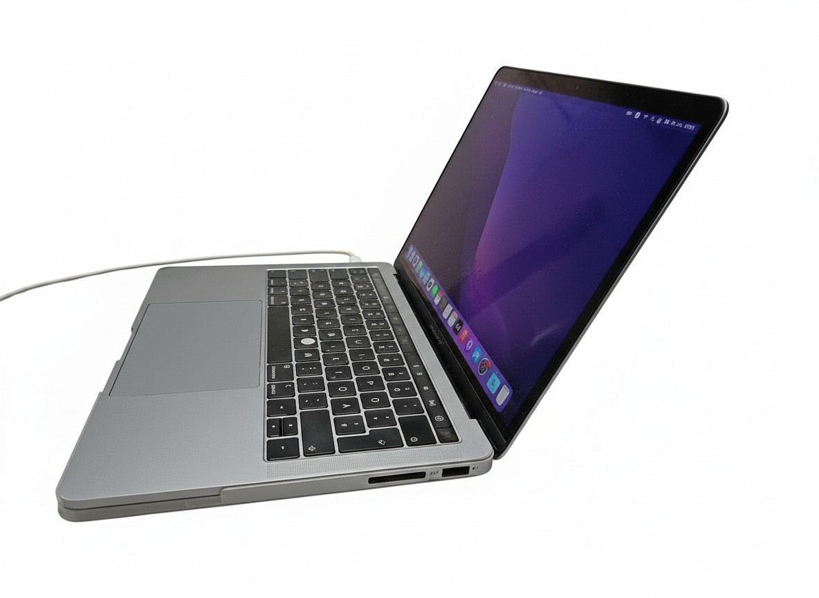 Apple MacBook Pro 13" (2019) A2159, i5, 8GB RAM, 256GB SSD, 507 Zyklen, Silber, DE-Tastatur | Zustand: In Ordnung – Bild 3