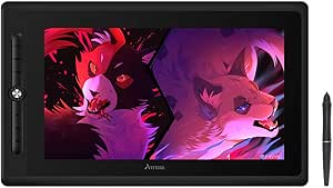 Artisul D16 Pro, 15.6 Zoll Pen Display, Full HD, 8192 Druckempfindlichkeitsstufen, batterie- und ladefreier Stift. | Zustand: Gut