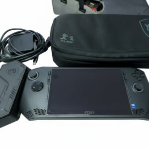 MSI Claw A1M-059, Handheld Gaming PC mit Core Ultra 7 155H, 16GB RAM, 1TB SSD, inkl. Ladegerät und Tasche. | Zustand:: Gut | Farbe: schwarz