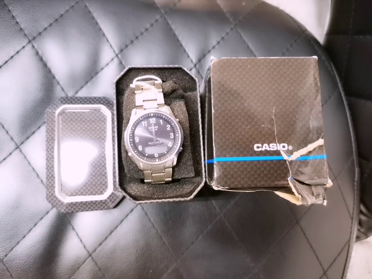 Casio Wave Ceptor LCW-M100TSE-1A2ER, Solar, Funk (Multi Band 6), analog | digital, mit OVP. | Zustand: Neu – Bild 2