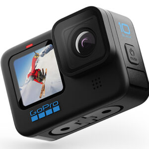 GoPro Hero10 Black, Schwarze Action-Kamera mit Tasche, 5.3K Video, HyperSmooth 4.0. | Zustand: Sehr Gut