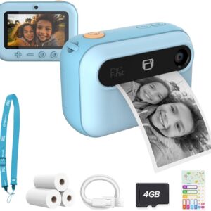 myFirst Camera Insta 20, Kinder Sofortbildkamera mit Thermodruck, OVP, inkl. Zubehör und 4GB Speicherkarte. | Zustand: Neu