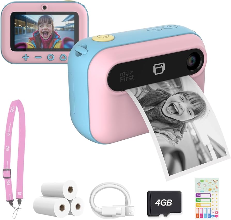 myFirst Camera Insta 20, Kinder Sofortbildkamera mit Thermodruck, OVP, inkl. Zubehör und 4GB Speicherkarte. | Zustand: Neu – Bild 2