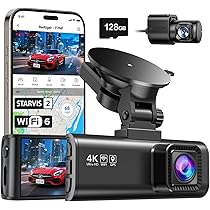 Redtiger F7NP 4K Starvis 2, Dual Dash Cam mit 4K vorne, 1080P hinten, 3,18 Zoll Display, GPS und 128GB Karte. | Zustand: Sehr Gut – Bild 2