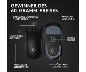 Logitech G Pro X Superlight 2 Schwarz, Kabellose Gaming-Maus mit Lightspeed, HERO 2 Sensor, USB-C, OVP. | Zustand: Wie Neu – Bild 4