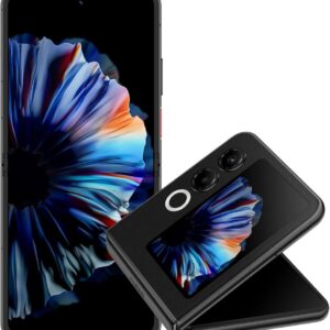 ZTE nubia Flip 2 5G 256GB, Foldable Smartphone, 256GB Speicher, OVP, Farbe Schwarz (laut Bild). | SimLock: Frei | Zustand: Neu | Farbe: schwarz | Akku: 100%