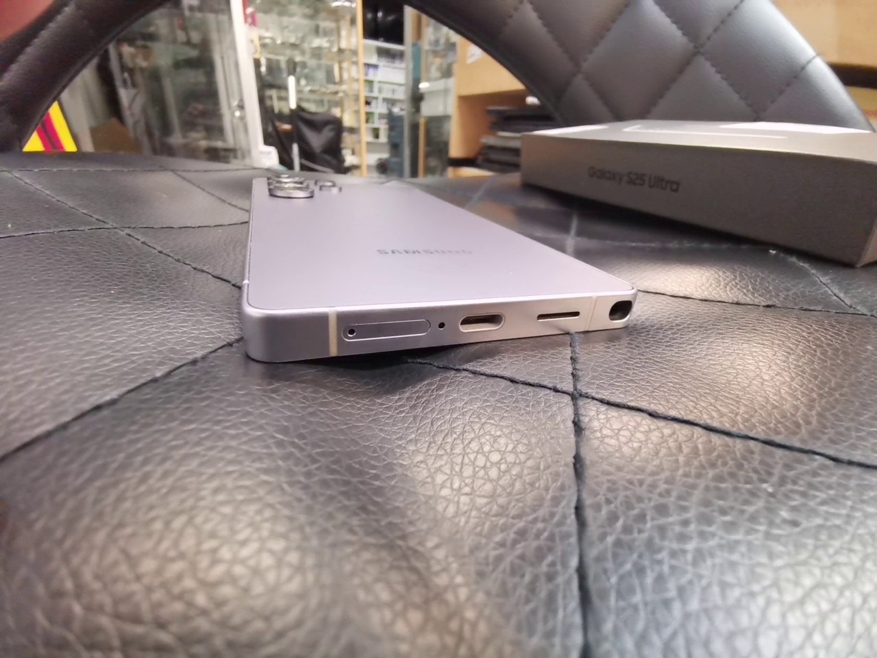 Samsung Galaxy S25 Ultra 256GB, OVP | Ohne stift | SimLock: Frei | Zustand: Gut | Farbe: blau | Akku: 100% – Bild 4