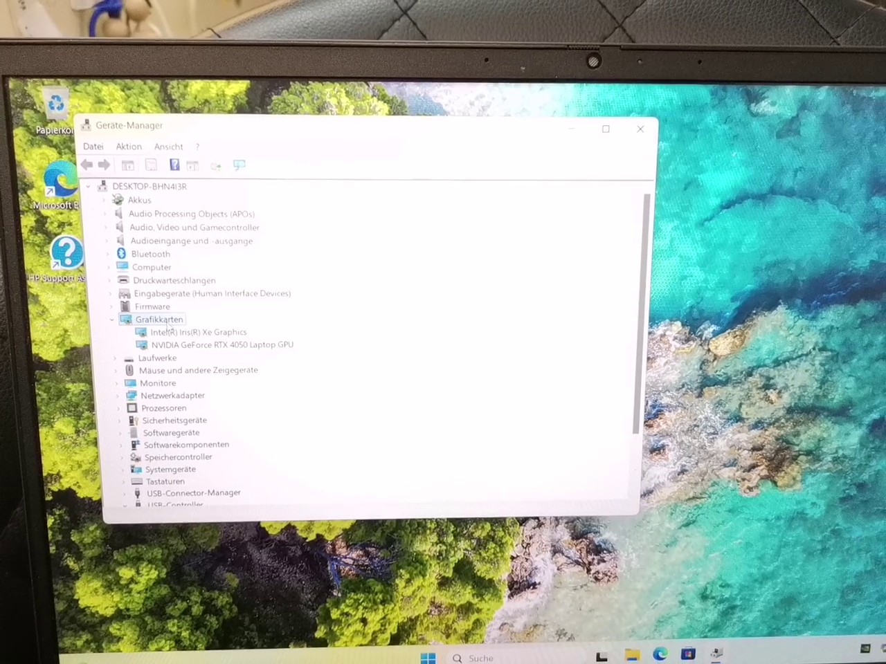 HP Victus i5-13500H RTX 4050 16/1TB, Gaming Laptop mit i5-13500H, RTX 4050, 16GB RAM, 1TB SSD, Win 11 Home, inkl. Ladegerät, funktioniert nicht. | Zustand: Sehr Gut – Bild 5