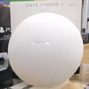 Harman Kardon Onyx Studio 4, OVP, Bluetooth Lautsprecher, bis zu 8 Std. Wiedergabe, HK Connect+ | Zustand: Weiss