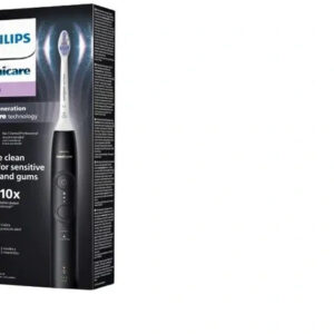 Philips Sonicare 6100 Schwarz, Schallzahnbürste HX7401 | 01, OVP, 2 Modi, 3 Intensitäten, Andruckkontrolle. | Zustand: Neu