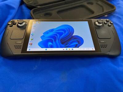 Valve Steam Deck 512GB LCD, Gebraucht, mit Tasche und Ladegerät. | Zustand: Gut | Farbe: schwarz