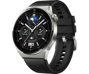 Huawei Watch GT 3 Pro Titan/Keramik, Smartwatch mit OVP und Ladegerät, luxuriöse Materialien, Tauchfunktion. | Zustand: Sehr Gut