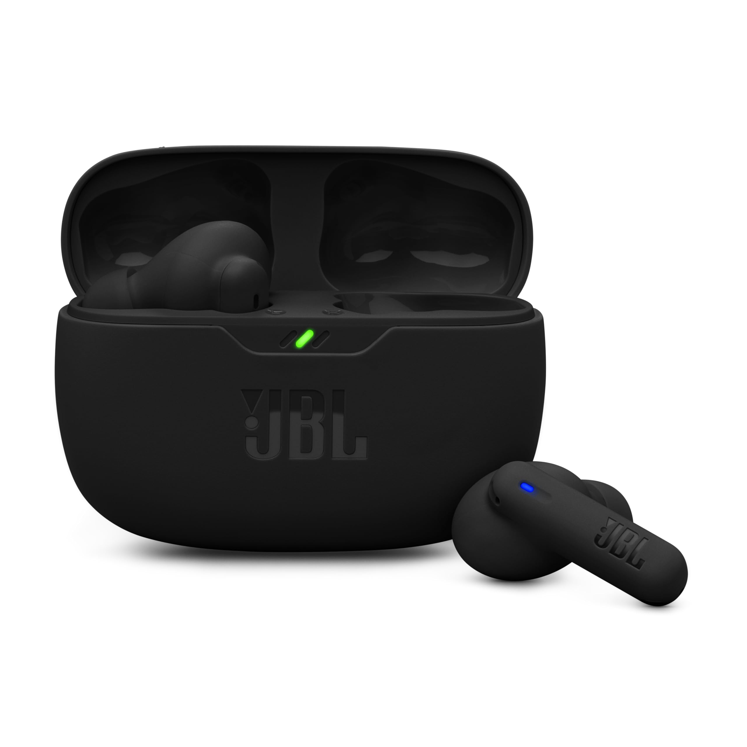 JBL Vibe Beam 2 Schwarz, True Wireless In-Ear Kopfhörer mit OVP, JBL Pure Bass Sound, ANC und Smart Ambient. | Zustand: Neu
