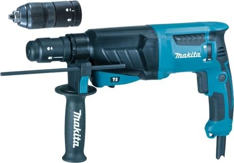 Makita HR2630T Bohr-/Meißelhammer inkl. Koffer, Elektro-Bohr- | Meißelhammer mit 800W, SDS-Plus Aufnahme und Schnellwechselfutter. | Zustand: Neu