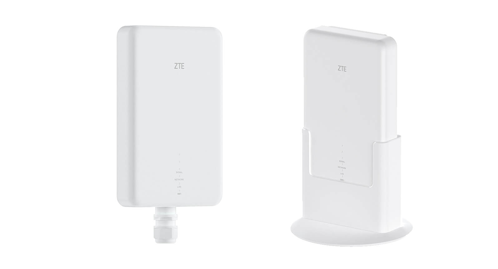 ZTE G5TC 5G Router weiß, 5G Router (CPE) in OVP, unterstützt 5G (NSA & SA) und Wi-Fi 7. | Zustand: Gut