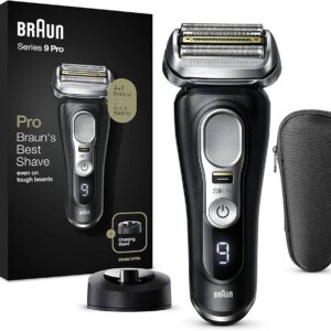 Braun Series 9 Pro 9410s, Elektrischer Nass- | Trockenrasierer mit Ladestation, schwarz. | Zustand: Wie Neu