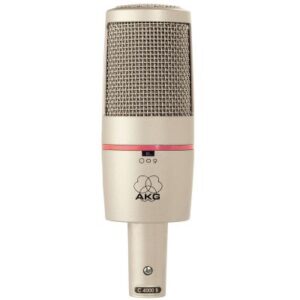 AKG C 4000 B Kondensatormikrofon, Großmembran-Mikrofon, umschaltbare Richtcharakteristik (Kugel | Niere | Hyperniere), sehr rauscharm.  | Zustand: Gut