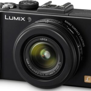 Panasonic Lumix DMC-LX7 Schwarz, Digitalkamera mit Ladegerät und Tasche. Modell von 2012.  | Zustand: Sehr Gut