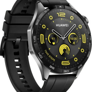 Huawei Watch GT 4 46mm Black, Mit Verpackung und Ladegerät  | Zustand: Sehr Gut