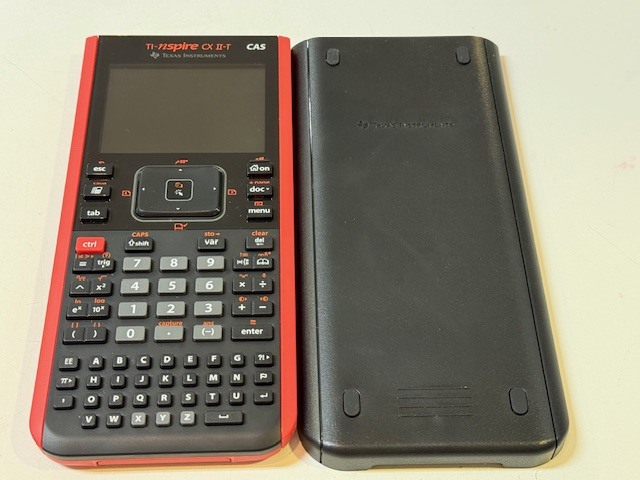 Texas Instruments TI-Nspire CX II-T CAS , Graphing-Rechner mit CAS, Farbbildschirm und Ladefunktion, inkl. Schutzhülle. | Zustand: Gut – Bild 2