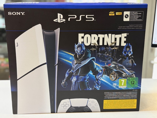 Sony Playstation 5 Slim Digital Edition 1TB, Die packung is auf, aber das gerät ist noch niemals benutzt | Zustand: Neu | Farbe: weiss