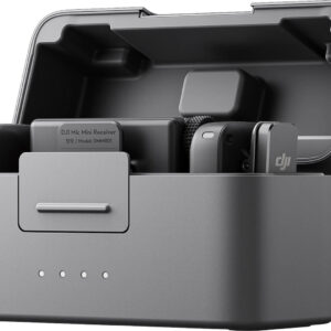 DJI Mic Mini, Kabelloses Mikrofonsystem mit zwei Sendern und Ladeschale, Farbe Schwarz. | Zustand: Sehr Gut