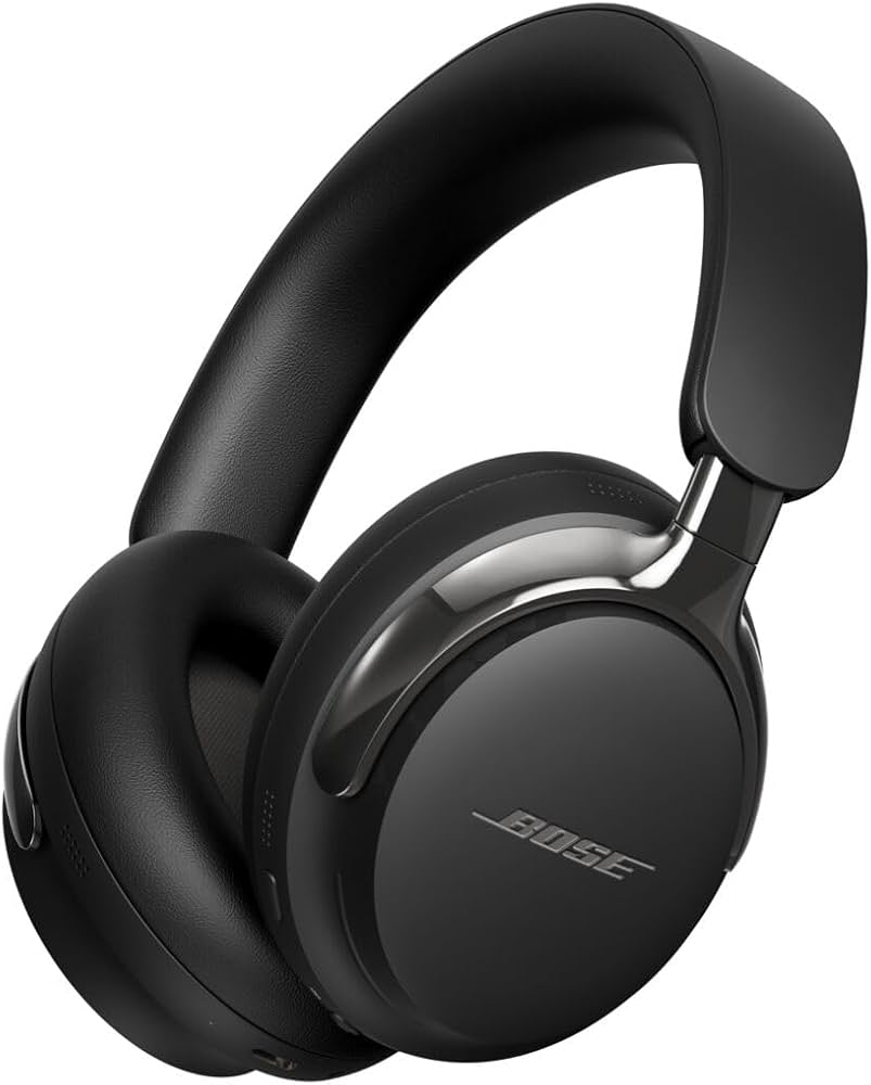 Bose QuietComfort Ultra Headphones (2. Gen) schwarz, Noise Cancelling Kopfhörer mit Immersive Audio und CustomTune Technologie. | Zustand: Neu