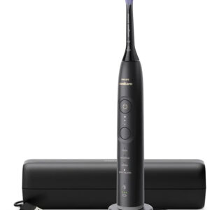 Philips Sonicare 7100 HX7421/01 Schwarz, Schallzahnbürste mit App-Anbindung, 4 Modi, 3 Intensitäten und Lade-Reiseetui. | Zustand: Neu