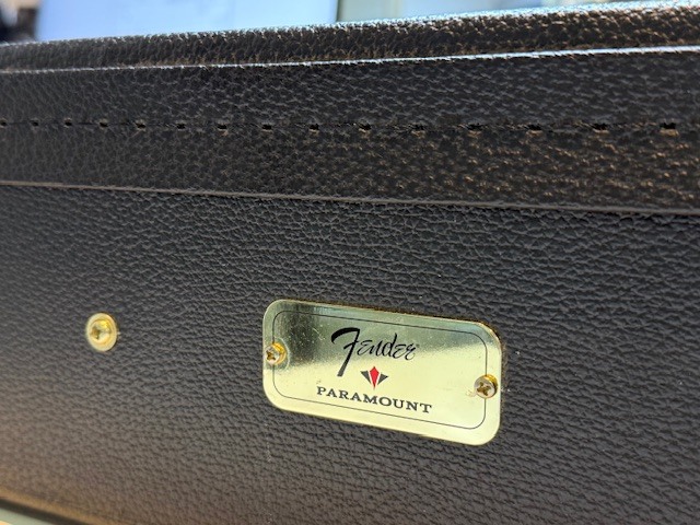 Fender Paramount Hardcase Schwarz, Hartschalenkoffer für Fender Paramount Akustikgitarren, z.B. Dreadnought oder Parlour. | Zustand: Gut – Bild 2