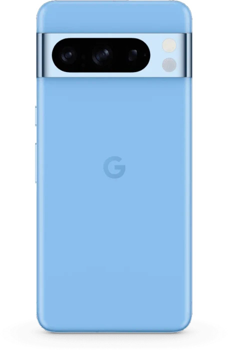 Google Pixel 8 Pro 128GB, SimLock: Frei | Zustand: Sehr Gut | Farbe: blau | Akku: Sehr Gut – Bild 2