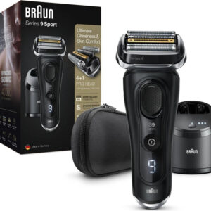 Braun Series 9 Sport 9352cc, Wet&dry Rasierer mit Reinigungsstation, 4+1 Pro Head, Made in Germany. | Zustand: Neu