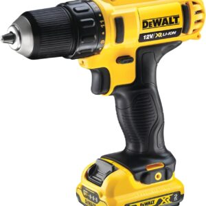 Dewalt DCD710 12V Bohrschrauber gelb, Akku-Bohrschrauber, 12V,mit 1 Akku 2Ah ohne Ladegerät, gelb. | Zustand: Sehr Gut