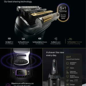 Braun Series 9 Pro+ 9660cc, in originalverpackung (ovp). elektrorasierer mit 6-in-1 smartcare center und powercase. | Zustand: Neu