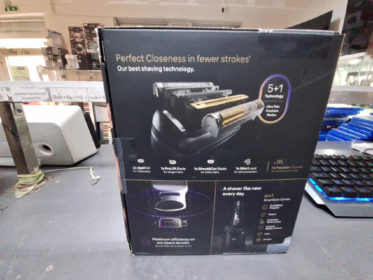 Braun Series 9 Pro+ 9660cc, in originalverpackung (ovp). elektrorasierer mit 6-in-1 smartcare center und powercase. | Zustand: Neu – Bild 3