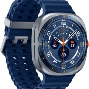 Samsung Galaxy Watch Ultra 47mm LTE, Titanium Blue, LTE-fähig, robustes Design für Outdoor-Abenteuer. | Zustand: Sehr Gut