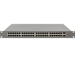 Cisco Meraki Go GS110-48P, 48-Port PoE+ Switch, unbenutzt | ovp, Rack-montierbar, Gigabit Ethernet. | Zustand: Wie Neu