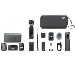 DJI Osmo Pocket 3 Kreativ Combo, Gimbal-Kamera mit 1-Zoll-Sensor, 4K | 120fps, 3-Achsen-Stabilisierung und umfangreichem Zubehör. | Zustand: Sehr Gut