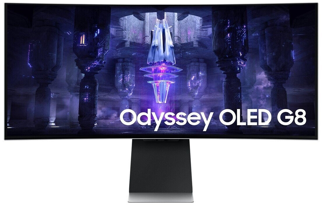 Samsung Odyssey OLED G8 34 Zoll, 34 Zoll Curved OLED Gaming Monitor, 175Hz, 0.03ms.