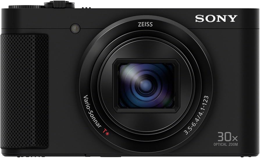Sony Cyber-shot DSC-HX80 Schwarz, Kompakte Reisezoomkamera mit 30x opt. Zoom, klappbarem Display und Sucher.Ohne Ladegerät | nur 1xAKKU | Zustand: Sehr Gut