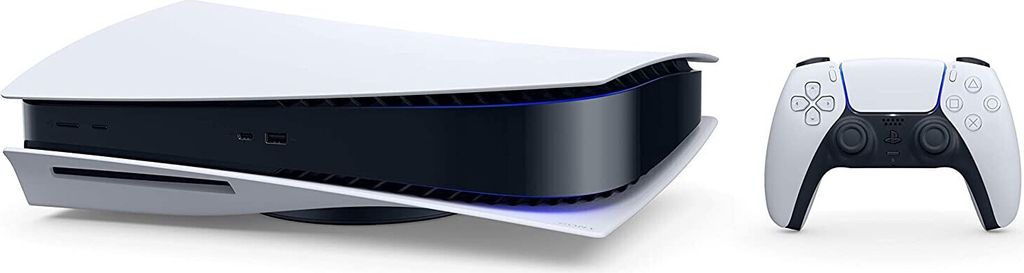 Sony PS5 Disc Edition 825GB, Konsole mit Blu-ray-Laufwerk und 825 GB Speicherplatz. | Zustand: Sehr Gut | Farbe: weiss