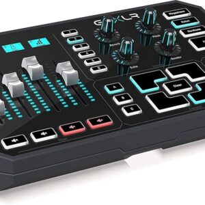 TC Helicon GoXLR, Mischpult & Audio-Interface für Streamer mit 4-Kanal-Mixer und Vocal Effects. Mit Ladegerät | Zustand: Gut