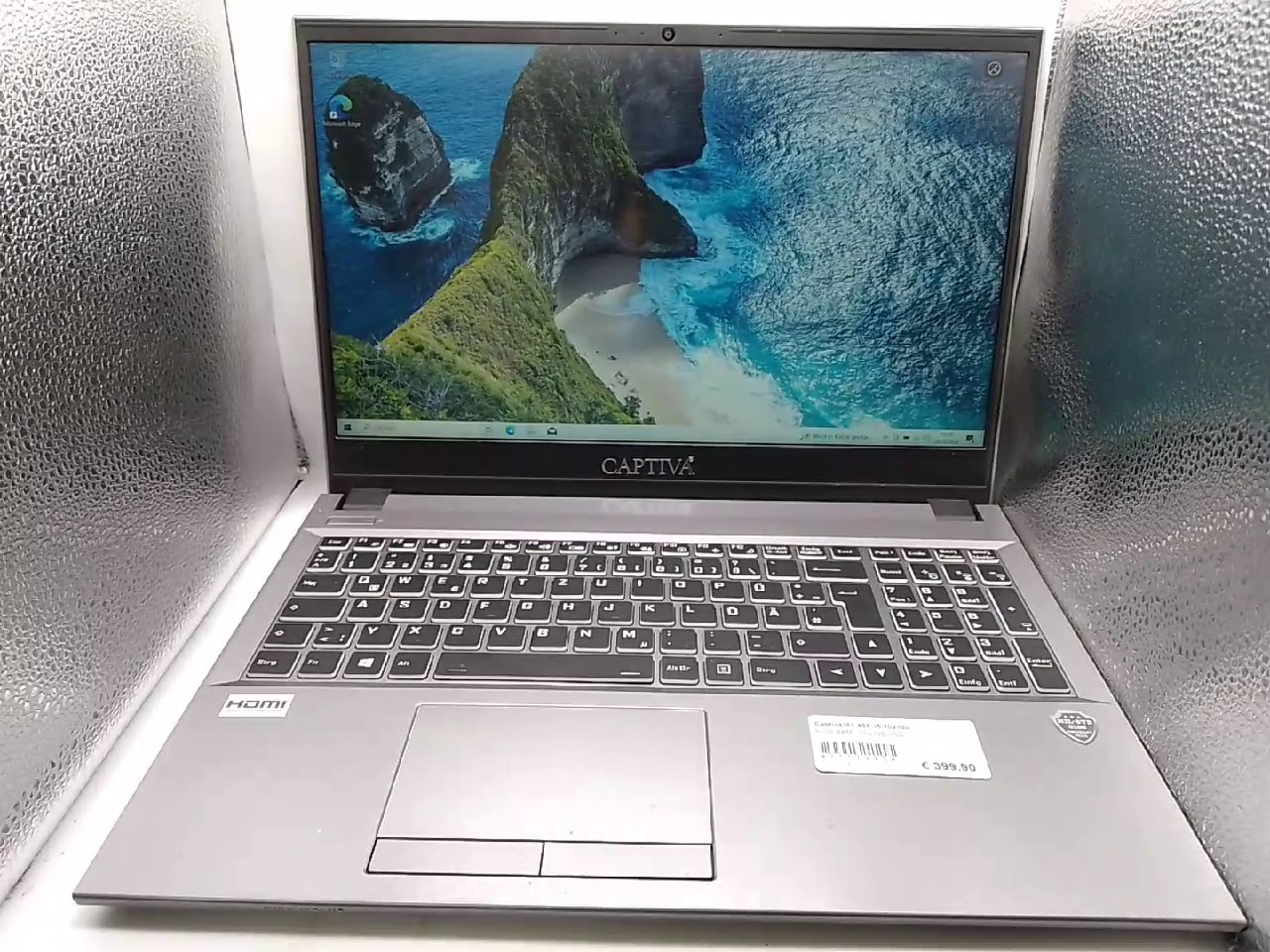 Captiva l61-408, 15.6" i5-10210U | 8 GB RAM | 512 GB SSD | QWERTZ | MIL-STD | Zustand: Sehr Gut