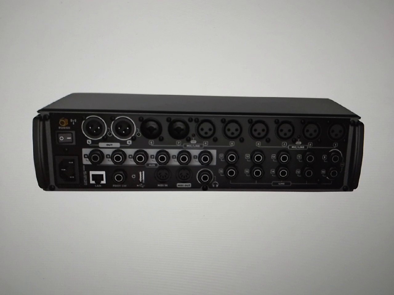 RCF M 18 Digital Mixer, Digital Mixer mit integrierten Effekten, WLAN-Steuerung, 18 Eingänge, OVP | Zustand: Neu – Bild 2