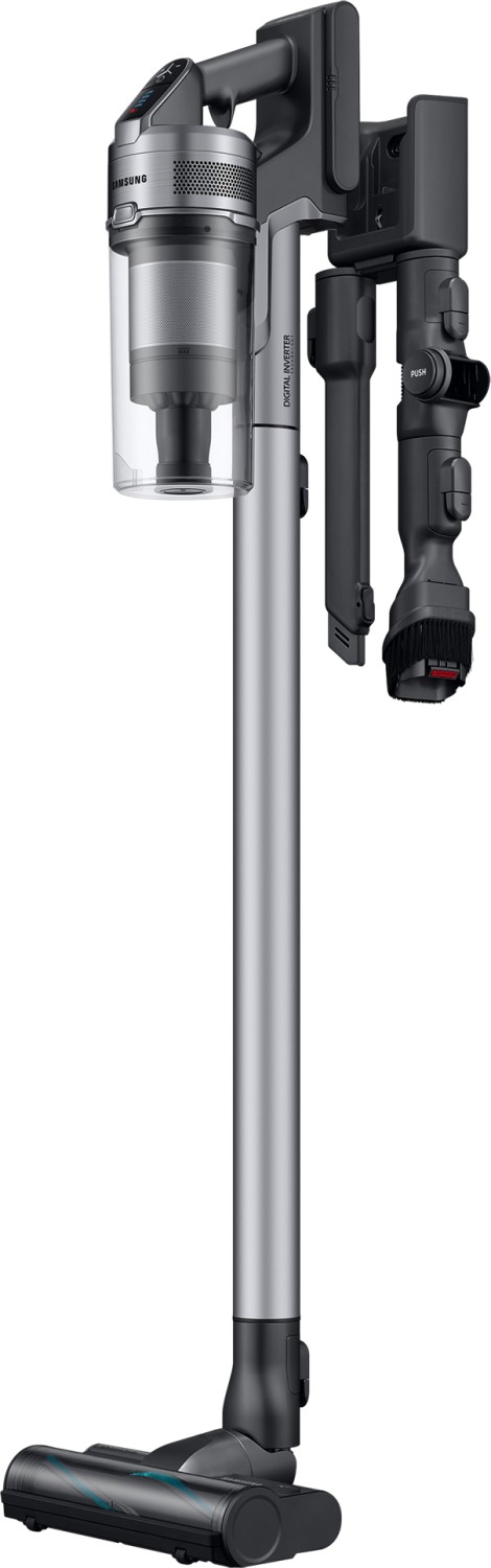 Samsung Jet 75 Silver, Akku-Staubsauger, OVP, Digital Inverter Motor, 200AW Saugkraft | Zustand: Sehr Gut