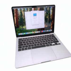 Apple MacBook Air M2 2022 Silber, 13,6 Zoll, 8 | 256GB, 8-Core CPU | GPU, Zyklen: 254, inkl. OVP | Zustand: Gut