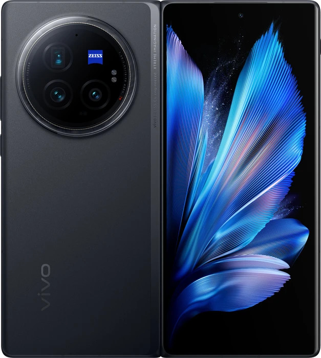 Vivo X Fold 3 Pro, Snapdragon 8 Gen 3, 16GB RAM, 5700mAh Akku, faltbares Display, zerkratzt.kante abgenutzt | SimLock: Frei | Zustand: In Ordnung | Farbe: schwarz | Akku: 87%
