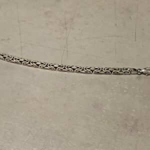 Silber Königskette Armband 32g, Massives Königsarmband, Silber, ca. 5,8mm breit, Karabinerverschluss. | Zustand: Gut | Farbe: silber